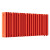 Стальной трубчатый радиатор отопления Empatiko Takt LR2-832-200 Scarlet Red