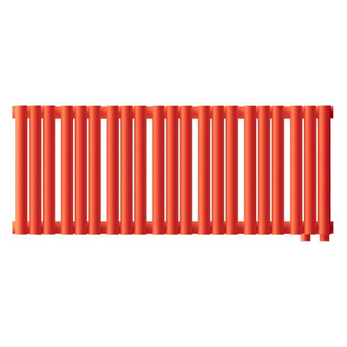 Стальной трубчатый радиатор отопления Empatiko Takt LR2-832-200 Scarlet Red Стальной трубчатый радиатор отопления Empatiko Takt LR2-832-200 Scarlet Red