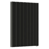 Стальной трубчатый радиатор отопления Empatiko Takt LR2-952-1750 Coal Black