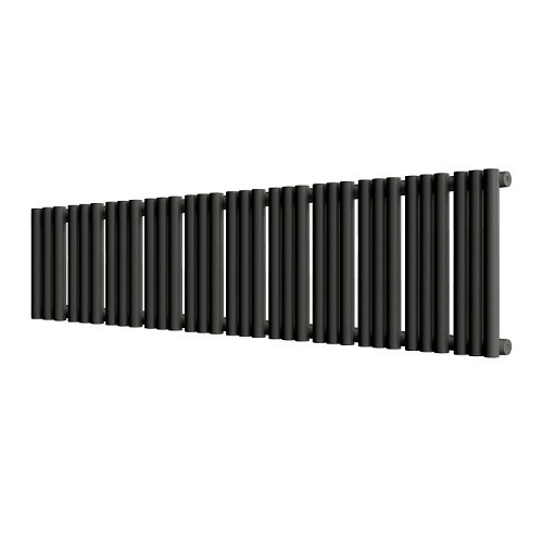 Стальной трубчатый радиатор отопления Empatiko Takt S1-1312-200 Coal Black