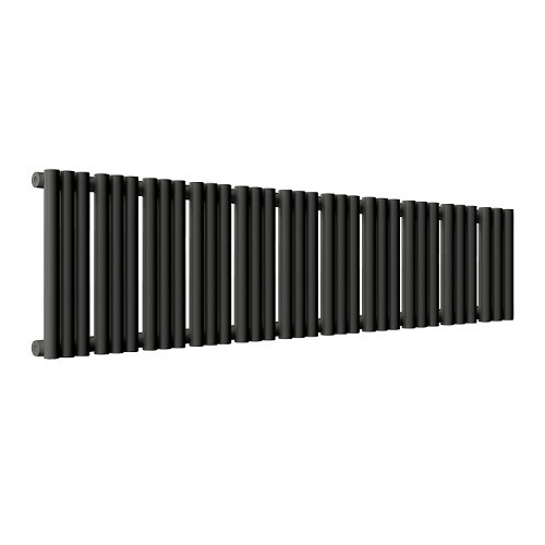 Стальной трубчатый радиатор отопления Empatiko Takt S1-1312-200 Coal Black