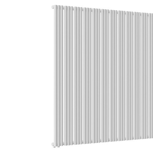 Стальной трубчатый радиатор отопления Empatiko Takt L1-1552-2000 Silk White