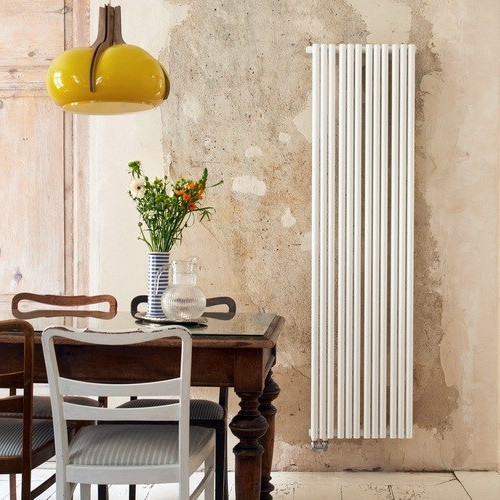 Стальной трубчатый радиатор отопления Empatiko Takt L1-1552-2000 Silk White