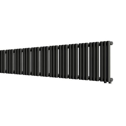 Стальной трубчатый радиатор отопления Empatiko Takt R1-1552-200 Coal Black