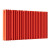 Стальной трубчатый радиатор отопления Empatiko Takt S2-952-300 Scarlet Red 