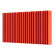 Стальной трубчатый радиатор отопления Empatiko Takt S2-952-300 Scarlet Red  Стальной трубчатый радиатор отопления Empatiko Takt S2-952-300 Scarlet Red