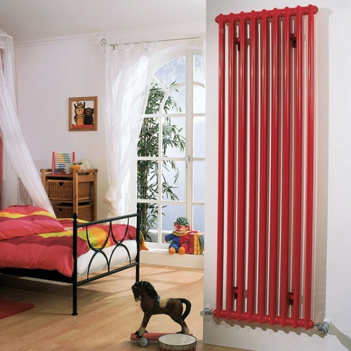 Стальной трубчатый радиатор отопления IRSAP TESI 21800 T30 6 секций, красный Стальной трубчатый радиатор отопления IRSAP TESI 21800 T30 6 секций, красный