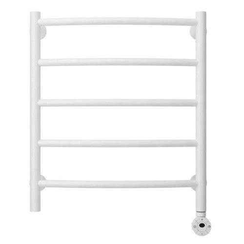 Электрический полотенцесушитель Стилье Формат 12 600х500 правый, матовый белый Электрический полотенцесушитель Стилье Формат 12 600х500 правый, матовый белый