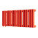 Стальной трубчатый радиатор отопления Empatiko Takt L1-712-200 Scarlet Red Стальной трубчатый радиатор отопления Empatiko Takt L1-712-200 Scarlet Red