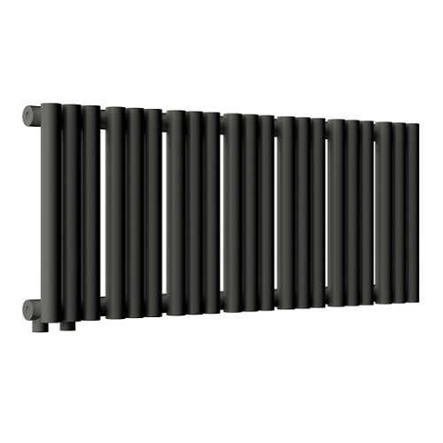 Стальной трубчатый радиатор отопления Empatiko Takt L1-832-200 Coal Black