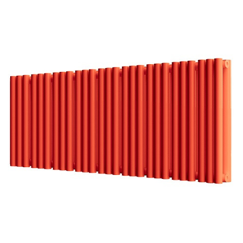 Стальной трубчатый радиатор отопления Empatiko Takt S2-1072-300 Scarlet Red 