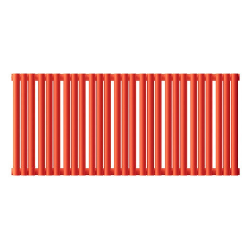 Стальной трубчатый радиатор отопления Empatiko Takt S2-1072-300 Scarlet Red 