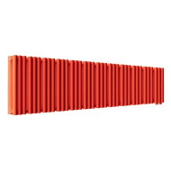 Стальной трубчатый радиатор отопления Empatiko Takt LR2-1672-200 Scarlet Red 