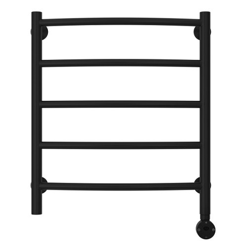 Электрический полотенцесушитель Стилье Формат 12 600х500 правый, матовый чёрный