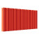Стальной трубчатый радиатор отопления Empatiko Takt S2-1192-300 Scarlet Red 