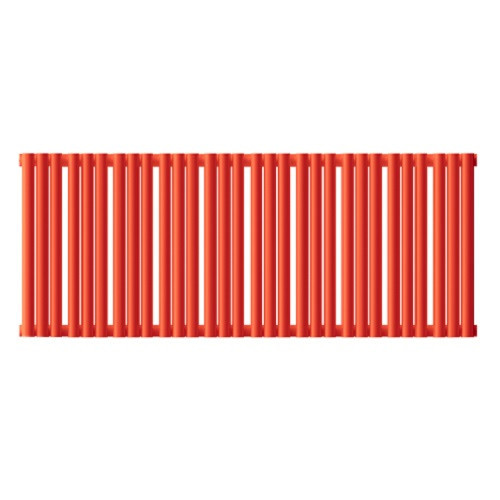 Стальной трубчатый радиатор отопления Empatiko Takt S2-1192-300 Scarlet Red 