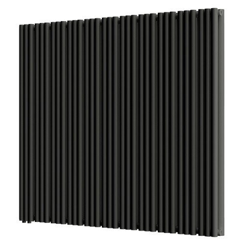 Стальной трубчатый радиатор отопления Empatiko Takt LR2-1312-1750 Coal Black