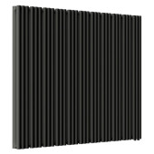 Стальной трубчатый радиатор отопления Empatiko Takt LR2-1312-1750 Coal Black