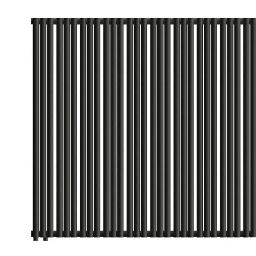 Стальной трубчатый радиатор отопления Empatiko Takt LR2-1312-1750 Coal Black