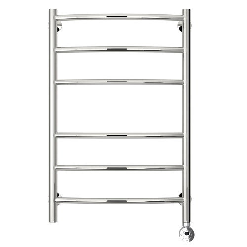 Электрический полотенцесушитель Стилье Формат 12 800х500 правый, хром (без покрытия) Электрический полотенцесушитель Стилье Формат 12 800х500 правый, хром (без покрытия)