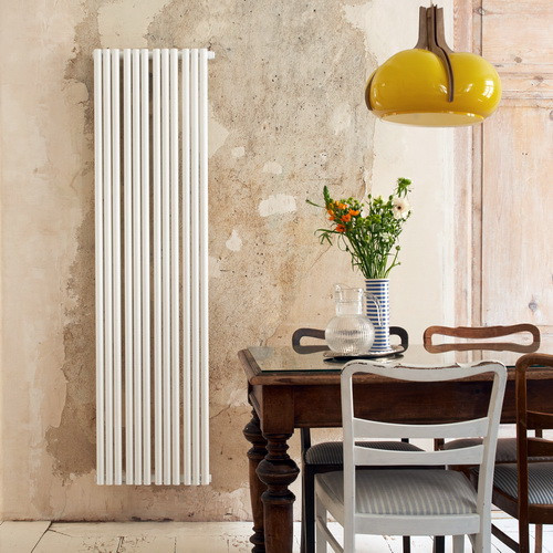 Стальной трубчатый радиатор отопления Empatiko Takt S1-1552-2000 Silk White