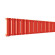 Стальной трубчатый радиатор отопления Empatiko Takt L1-1552-200 Scarlet Red Стальной трубчатый радиатор отопления Empatiko Takt L1-1552-200 Scarlet Red