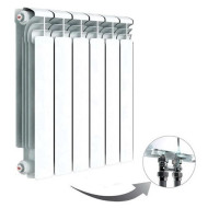 Алюминиевый радиатор отопления Rifar Alum Ventil 500 12 секций Алюминиевый радиатор отопления Rifar Alum Ventil 500 12 секций