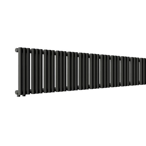 Стальной трубчатый радиатор отопления Empatiko Takt L1-1792-200 Coal Black