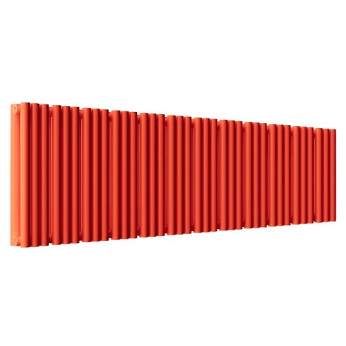 Стальной трубчатый радиатор отопления Empatiko Takt S2-1432-300 Scarlet Red 