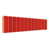 Стальной трубчатый радиатор отопления Empatiko Takt LR2-2032-200 Scarlet Red Стальной трубчатый радиатор отопления Empatiko Takt LR2-2032-200 Scarlet Red