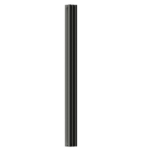 Стальной трубчатый радиатор отопления Empatiko Takt LR2-112-2000 Coal Black