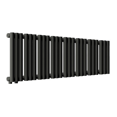Стальной трубчатый радиатор отопления Empatiko Takt L1-952-200 Coal Black