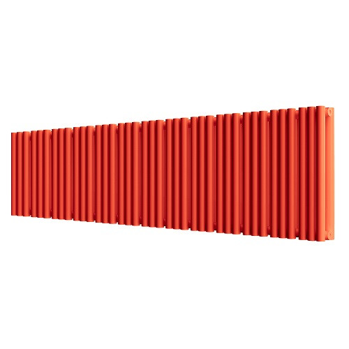 Стальной трубчатый радиатор отопления Empatiko Takt S2-1552-300 Scarlet Red 