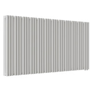 Стальной трубчатый радиатор отопления Empatiko Takt LR2-1912-500 Cream Grey