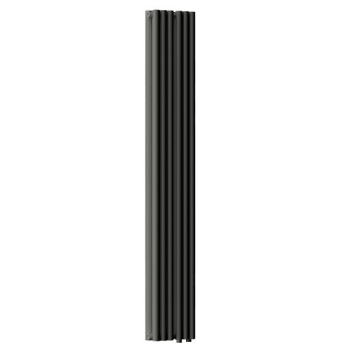 Стальной трубчатый радиатор отопления Empatiko Takt LR2-232-2000 Coal Black