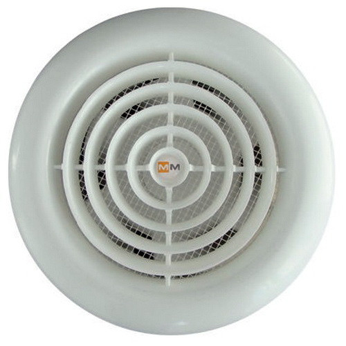 Бытовой вентилятор MMotors JSC MM 100/60, сверхтонкий, круглый, белый 