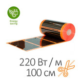 Инфракрасный саморегулирующийся тёплый пол EASTEC Energy Save PTC orange 30%, ширина 100 см, на отрез (1 пог.метр) Инфракрасный саморегулирующийся тёплый пол EASTEC Energy Save PTC orange 30%, ширина 100 см, на отрез (1 пог.метр)