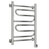 Электрический полотенцесушитель Стилье Формат 22 600х400 правый, хром (без покрытия) Электрический полотенцесушитель Стилье Формат 22 600х400 правый, хром (без покрытия)