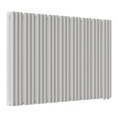 Стальной трубчатый радиатор отопления Empatiko Takt LR2-1072-500 Cream Grey