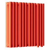 Стальной трубчатый радиатор отопления Empatiko Takt LR2-472-300 Scarlet Red Стальной трубчатый радиатор отопления Empatiko Takt LR2-472-300 Scarlet Red