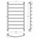 Водяной полотенцесушитель Сунержа Галант+ 1000х600 (Без покрытия)