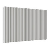 Стальной трубчатый радиатор отопления Empatiko Takt LR2-1192-500 Cream Grey