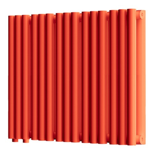 Стальной трубчатый радиатор отопления Empatiko Takt LR2-592-300 Scarlet Red