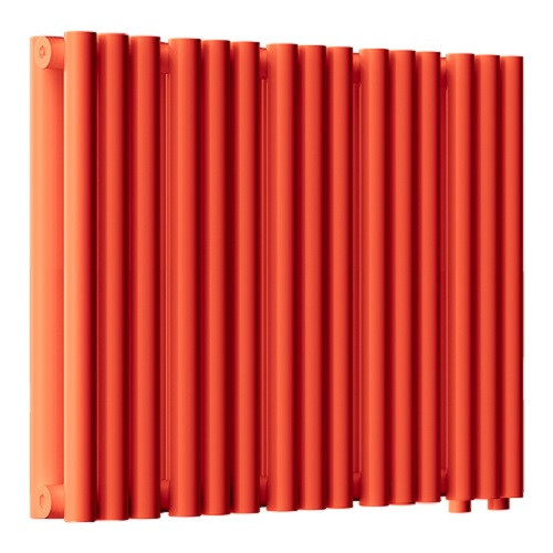 Стальной трубчатый радиатор отопления Empatiko Takt LR2-592-300 Scarlet Red