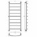 Водяной полотенцесушитель Сунержа Галант+ 1200х500 (Без покрытия)