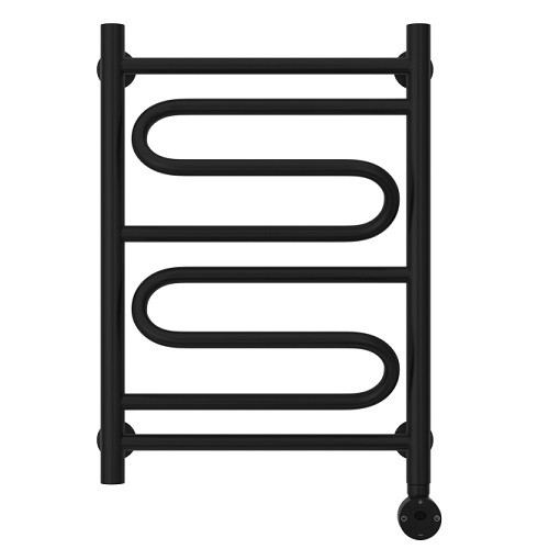 Электрический полотенцесушитель Стилье Формат 22 600х400 правый, матовый чёрный