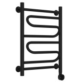 Электрический полотенцесушитель Стилье Формат 22 600х400 правый, матовый чёрный Электрический полотенцесушитель Стилье Формат 22 600х400 правый, матовый чёрный