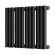 Стальной трубчатый радиатор отопления Empatiko Takt S1-472-300 Coal Black