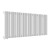 Стальной трубчатый радиатор отопления Empatiko Takt L1-952-300 Silk White