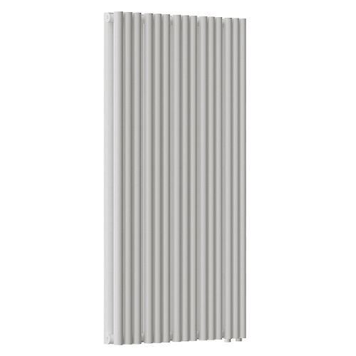 Стальной трубчатый радиатор отопления Empatiko Takt LR2-592-1750 Cream Grey